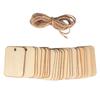 Tags DIY Labels Sheet Ornament Engravin Wood Planks Wooden Hanging Labels