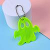 Ghost Reflective PVC Safety Pendant for Outdoor Cycling Backpacks
