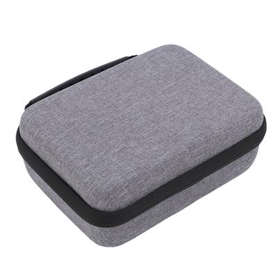 Portable Nebulizer Carrying Case with Silicone Handle Mesh Pocket Handheld Inhaler Nebulizer Hard Travel Case Fit for
