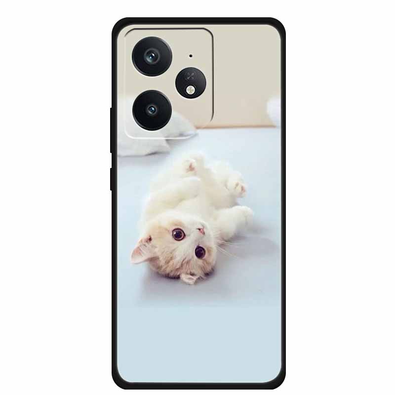 Phone Case For Realme Neo 7 Back Cover Case Shockproof Black Silicone Soft Funda For Realme Neo7 5G Case Coque Shockproof Capas