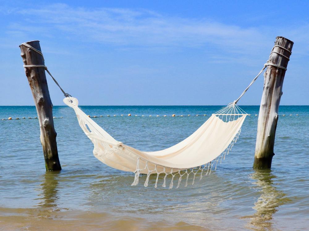 Beige Hammock 200X150 Wood (20)