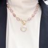 Exquisite Baroque Freshwater Pearl Necklace - Fashionable, Versatile, Light Luxury Clavicle Chain Design