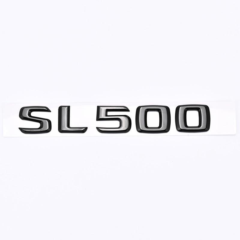 Compatible with Older Mercedes-Benz Models: SL300, SL350, SL400, SL500, SL550 - Rear Tail Logo Modification