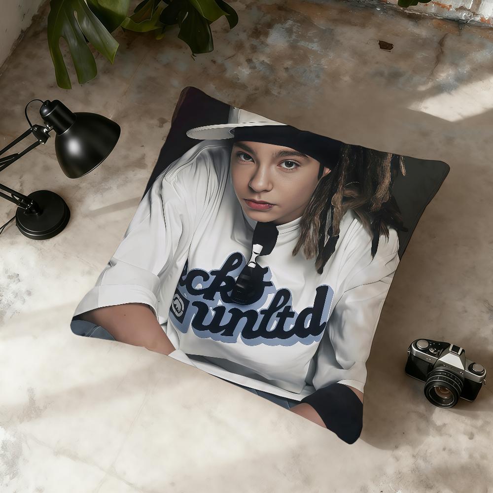 

Singer T-Tom Kaulitz cushion cover Home Office Convenient Nordic Simplicity Hit With Zipper Cushion Cover 40cmx40cm