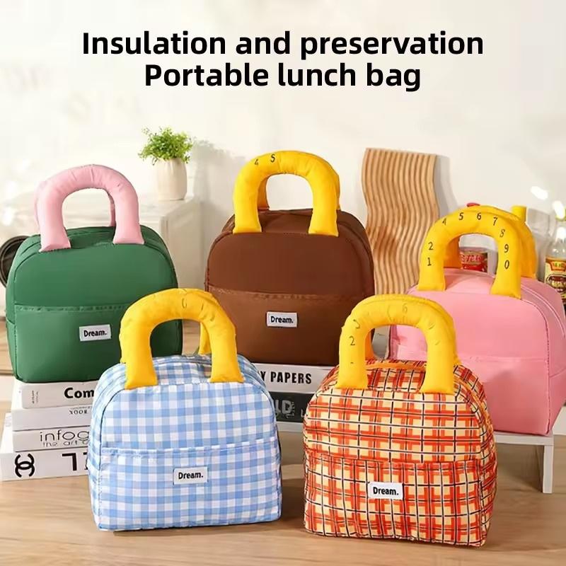 Nuova Borsa Termica per Pranzo, Borsa Termica per Studenti e Professionisti, Ideale per Portare Pranzo e Cena, Mantiene il Cibo Caldo
