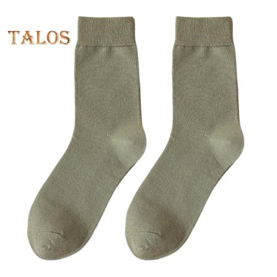 1 pár pánských ponožek Střední trubice Bez zápachu Odolné proti opotřebení Jednobarevná Vysoká elasticita Protiskluzová Prodyšná Měkká absorbce potu Protisrážlivá Sportovní Bavlna