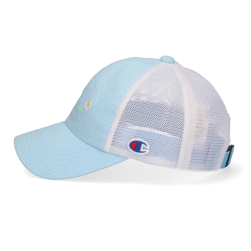 Kids Shirring Mesh Cap KIDS MESH CAP [Champion] (Sax)