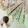 Fashion Chinese Style Hair Sticks Vintage Acetate Chopstick Women Hairpins Clips Wedding Jewelry Girl Beauty Styling Accessories