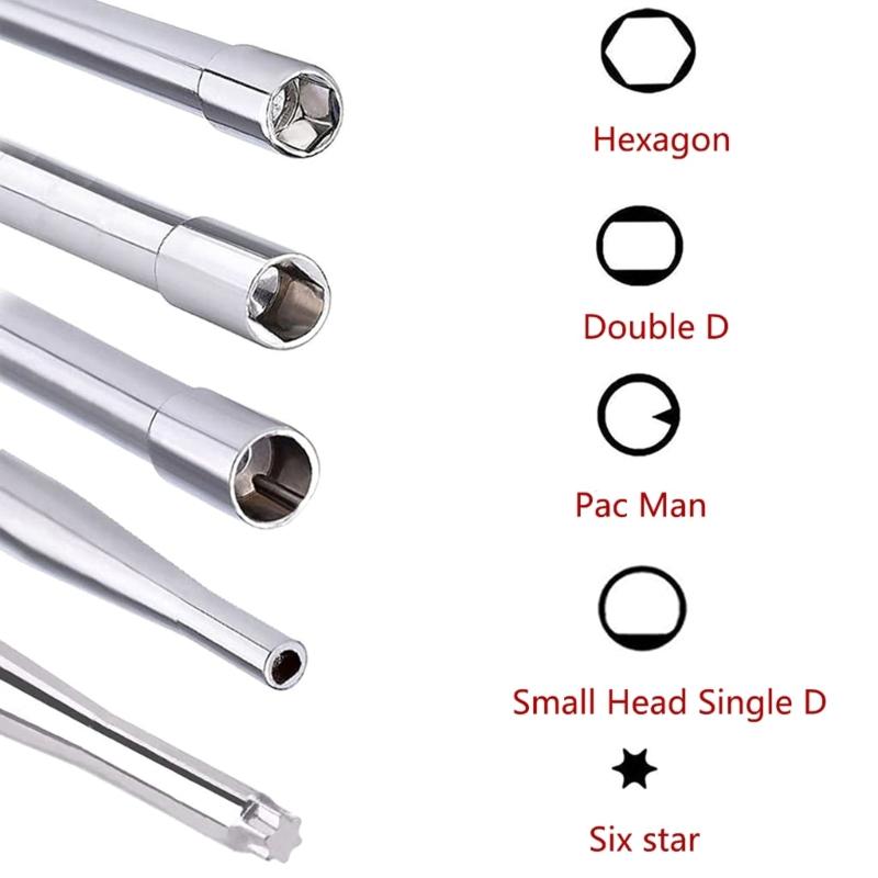 Ensemble de tournevis de réglage de carburateur durable pour la réparation de débroussailleuse et de tronçonneuse Poulan