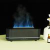 3D Flame Aromatherapy Humidifier for Home and Office - Low Noise, Ideal for Bedrooms and Desktops.