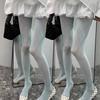 Retro Plaid Mesh Hollowed-Out Fishnet Stocking For Women Sexy Pantyhose Jk Lolita Nylon Tight Colorful Sock Pants Leggings