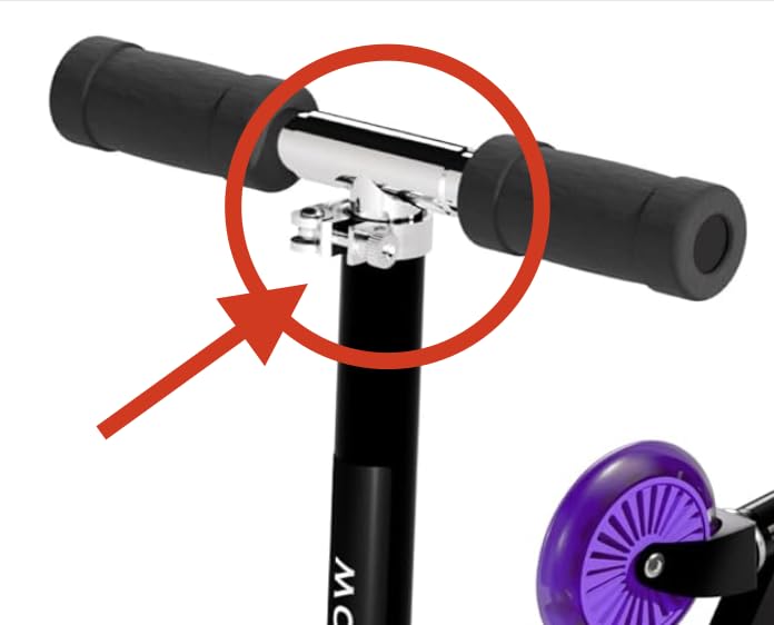 MOVEGU Scooter Lock Parts 2-wheel