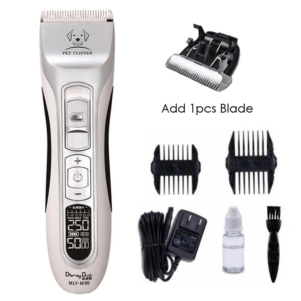 Profional Pet Clipper Dog H Trimmer Groomg Shaver Powerful Rechargeable Cat Electric Scissors Mower Hcut He M90