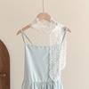 White Lace Mesh Waist Belt Hollow Out Embroidery Waist Chain For Women Summer Dress Jeans Decorative Belt