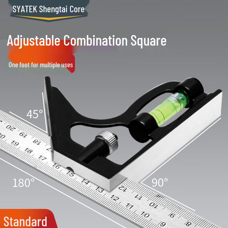 SYNTEK Multi-function Combination Angle Ruler