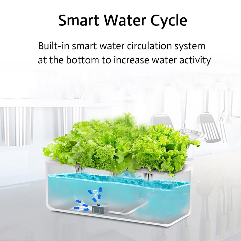 Full Spectrum Garden Planter Indoor Kitchen Smart Herb Grow Germination System Growing Hydroponics Growing System New