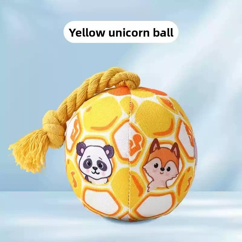 Dog Toys, Durable, Sound-making, Self-entertaining and Boring Gadgets, Plush Balls, Bichon Frise, Puppy Pet Supplies