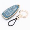 Tpu For Ford B-Max C-Max Ii S-Max Kuga Ii Ecosport Fiesta Iv Focus Iii Galaxy Fusion Mondeo Iv Etc. Car Key Case Cover Keychain