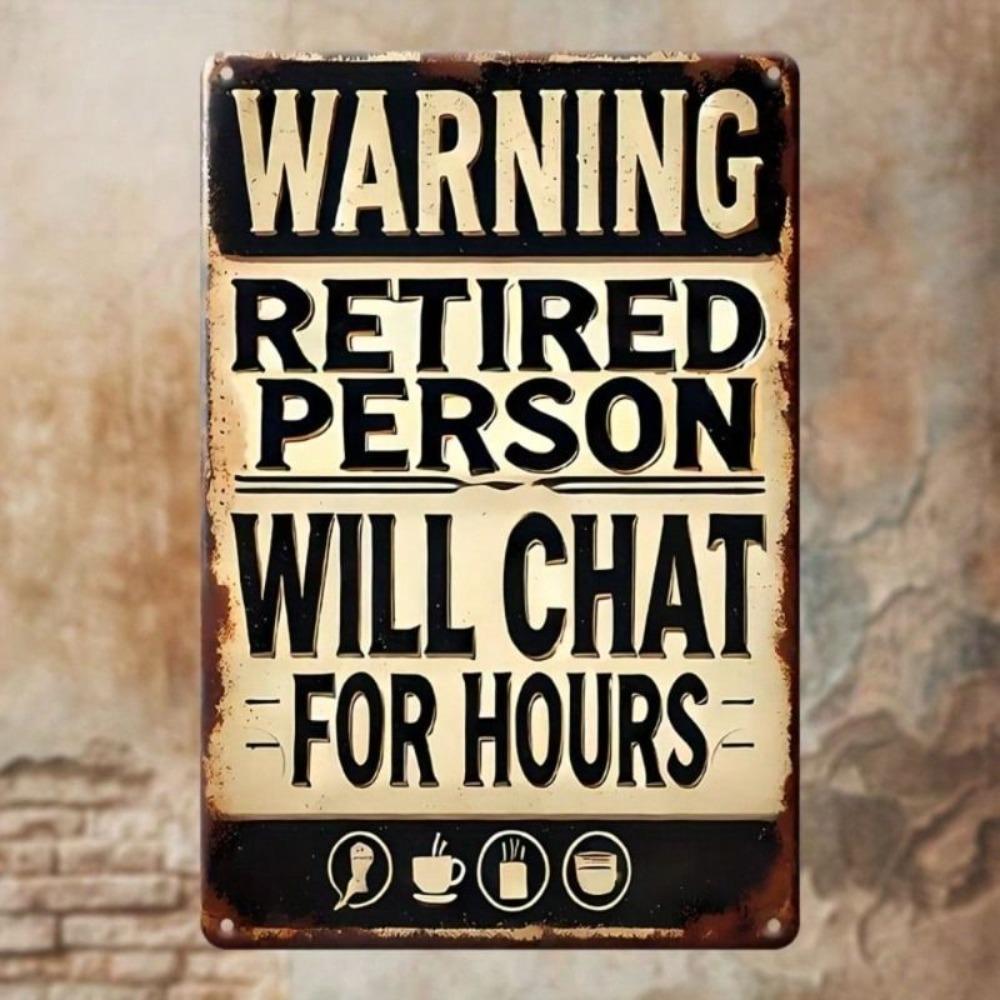 Metal Poster Vintage Retro Sign for Home Garage Bar Wall Decor