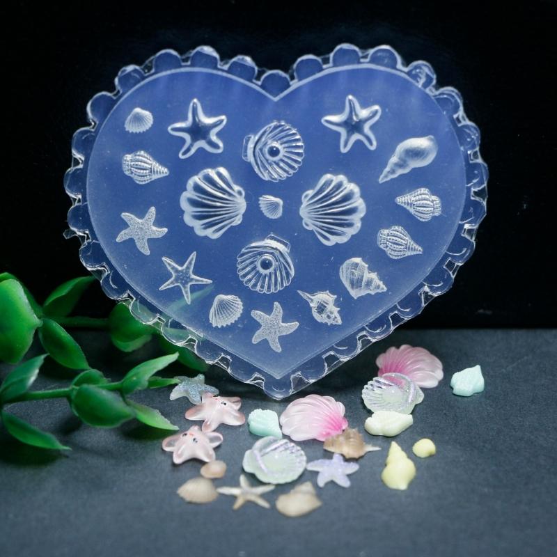 Stampi in Silicone per Nail Art per Feste e Manicure da Salone, Stampo per Creazione Gioielli, Stencil per Unghie Goffrati per Donne