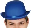 Blue Clown Bowler Hat Magician Cap