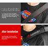 Car Seat Belt Cover Carbon Fiber Shoulder Protection Pad For Citroen C1 C2 C3 VTS C4 Saxo C4L C5 C6 C8 Xsara Picasso Berlingo DS