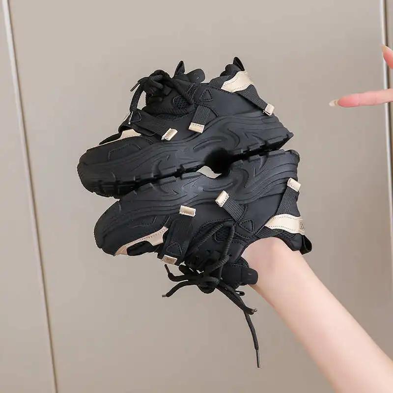 Summer Round Tip Womens Name Brand Sneakers Skate Shoes Gray Boot Sport Novelty Funny Shouse Athletic 2025summer Tenisky
