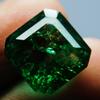 Natural Colombian Emerald Emerald Cut 9 Carat Green CERTIFIED Loose Gemstone A-3888a