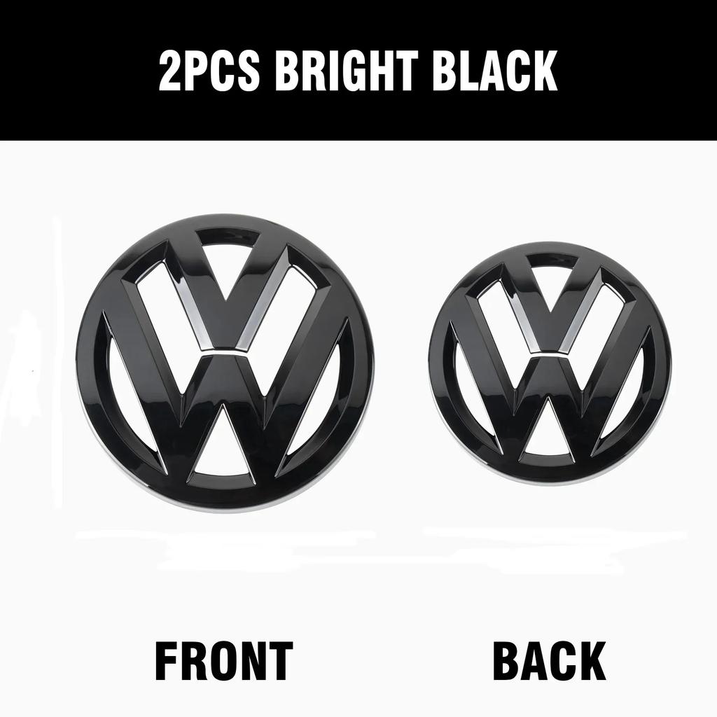 hijk1 For Volkswagen VW Golf MK5 MK6 7 MK7 MK7.5 MK8 polo Sportvan Car Radiator Grille Badge Cover Rear Trunk Emblem Logo Sticker