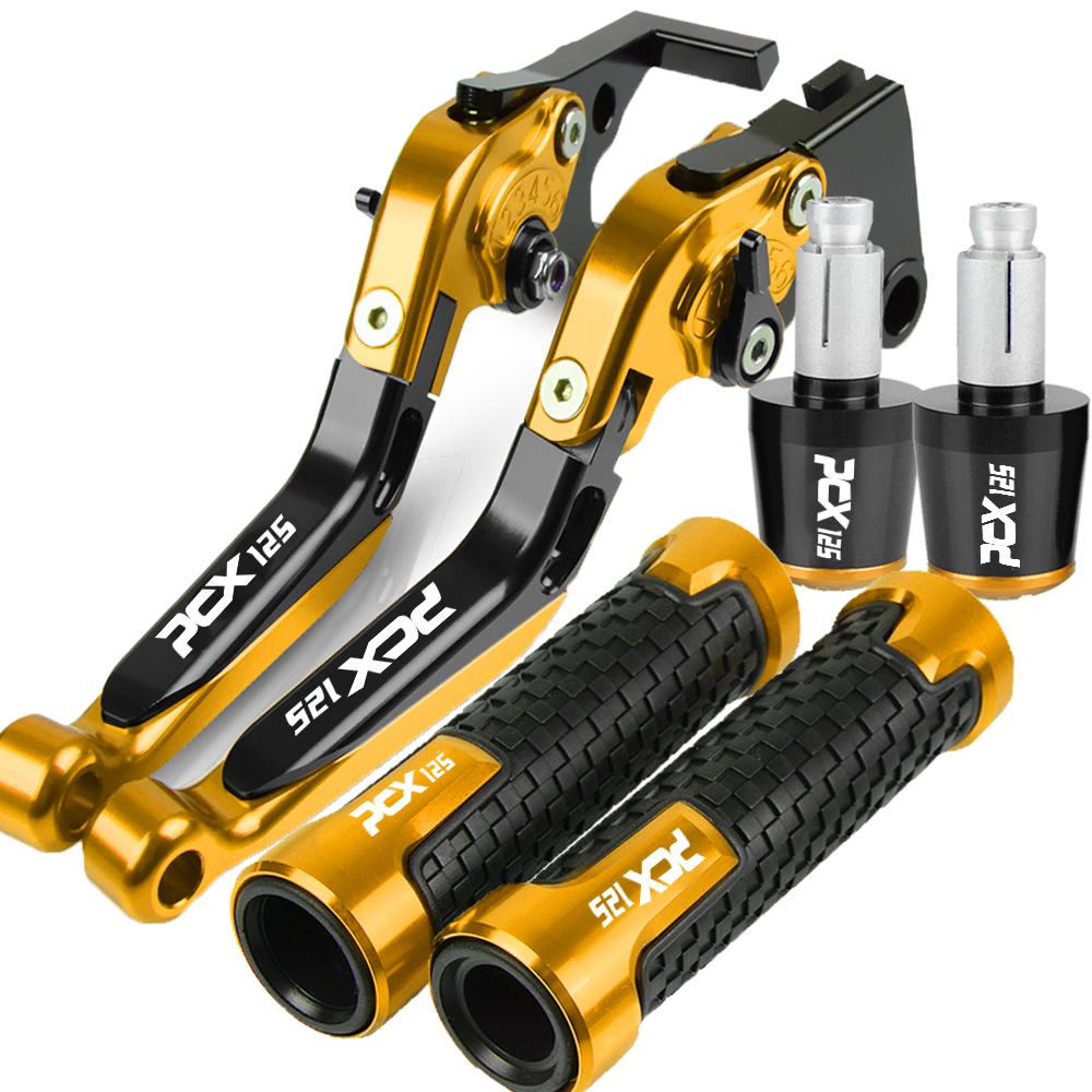 

PCX125 A11YEARS 2022 для мотоцикла Honda PCX 125, алюминиевые аксессуары, регулируемый рычаг тормозной муфты, ручки, ручки PCX125 150 A11YEARSRSr