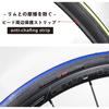 Pneumatici per Bicicletta GORIX 700c per Bici da Strada e Cross Pneumatici Slick Clincher (Passione) (Nero, 28c)