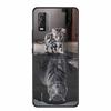 For Nokia C110 C210 C300 Case Soft black Silicone Bumper TPU Phone Wolf Cat Flower CaseS For C110 210 300 Shock proof Bumper TPU