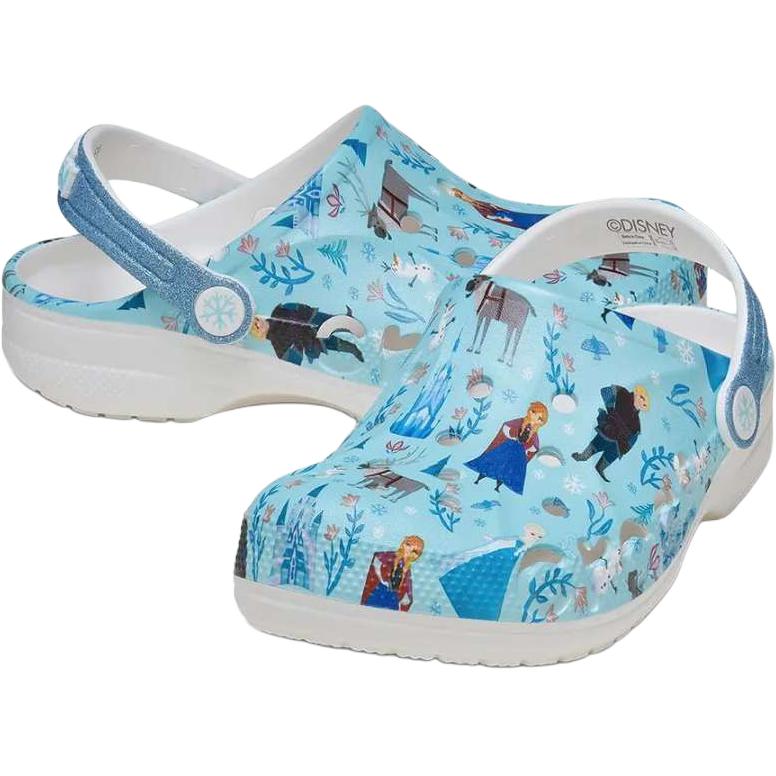 Crocs Frozen Baya Clog Comfortable Durable Low-Top Kids Sandals Kids sandals Blue 210352-90H