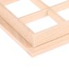 Wooden Traditional 4-Pane Window Frame 1:12 Scale Dollhouse Diy Accessory