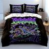 Skeleton playing electric guitar. Bedding sets Duvet cover sets Duvet covers Pillowcases(1 * Duvet Cover 2 * Pillowcases, without duvet insert)