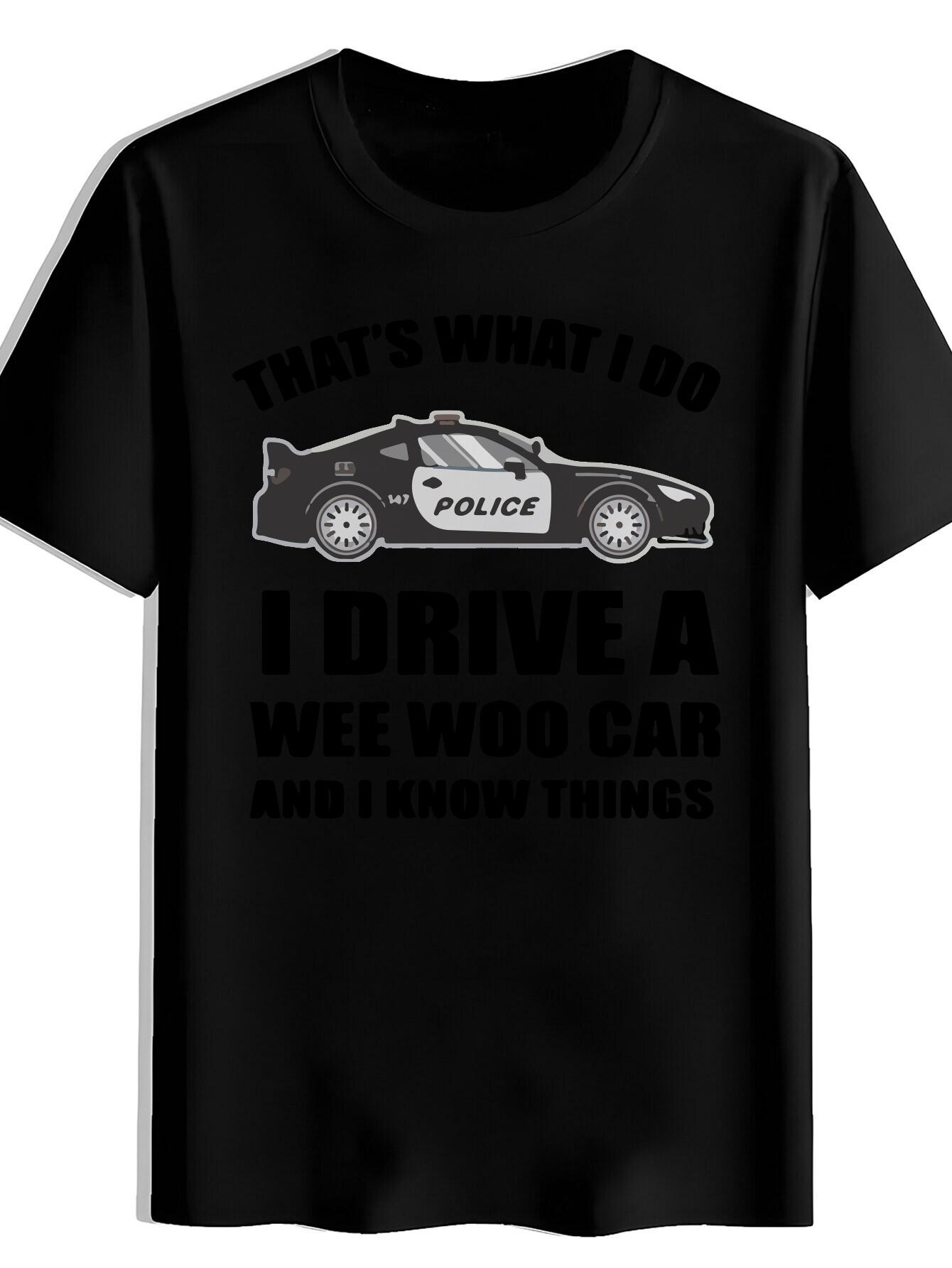 T-shirt A Trendy Short-Sleeve with a Fun Graphic Print S