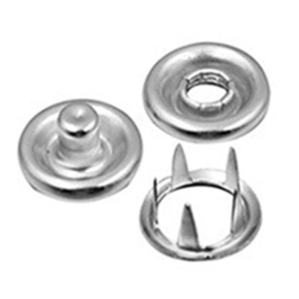 Fastener Kits FiveClaw Snap Button For Installing Clothes Metal Parts 9.5mm Dia Automatic For Shirts Backpacks Hats