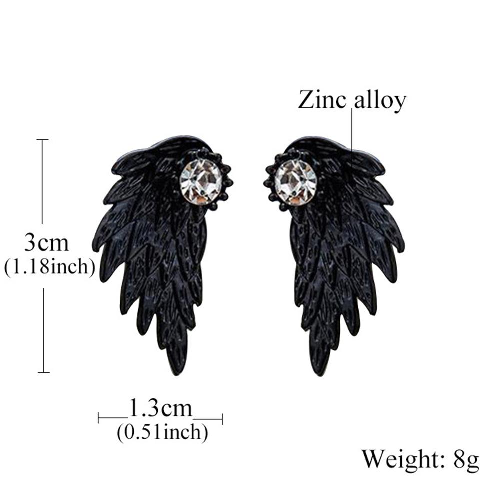 Unisex Fashion Angel Wing Earrings Fashion Wing Studs Unique Jewelry
