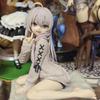 13CM Anime Wandering Witch: The Journey Elaina Figure Knitted Sweater Kneeling Figure Toy Gift Collection Action Figure PVC