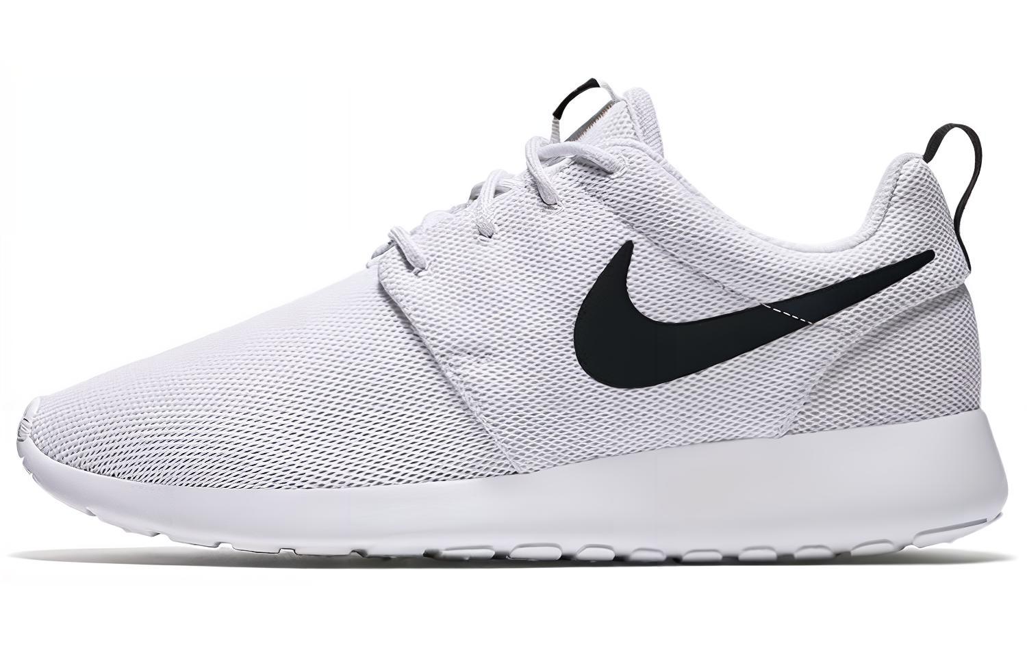 Nike Roshe One Белый/Белый Черный Женские 844994-101 37.5