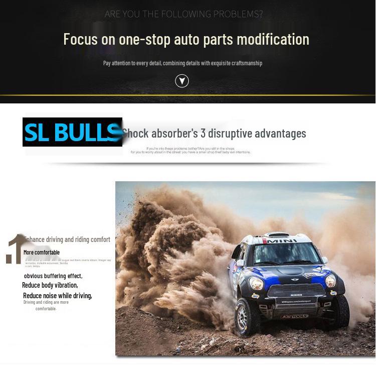 Auxiliary Shock Absorber Bracket for Tank 300 and Great Wall Cannon Off-road Trucks
