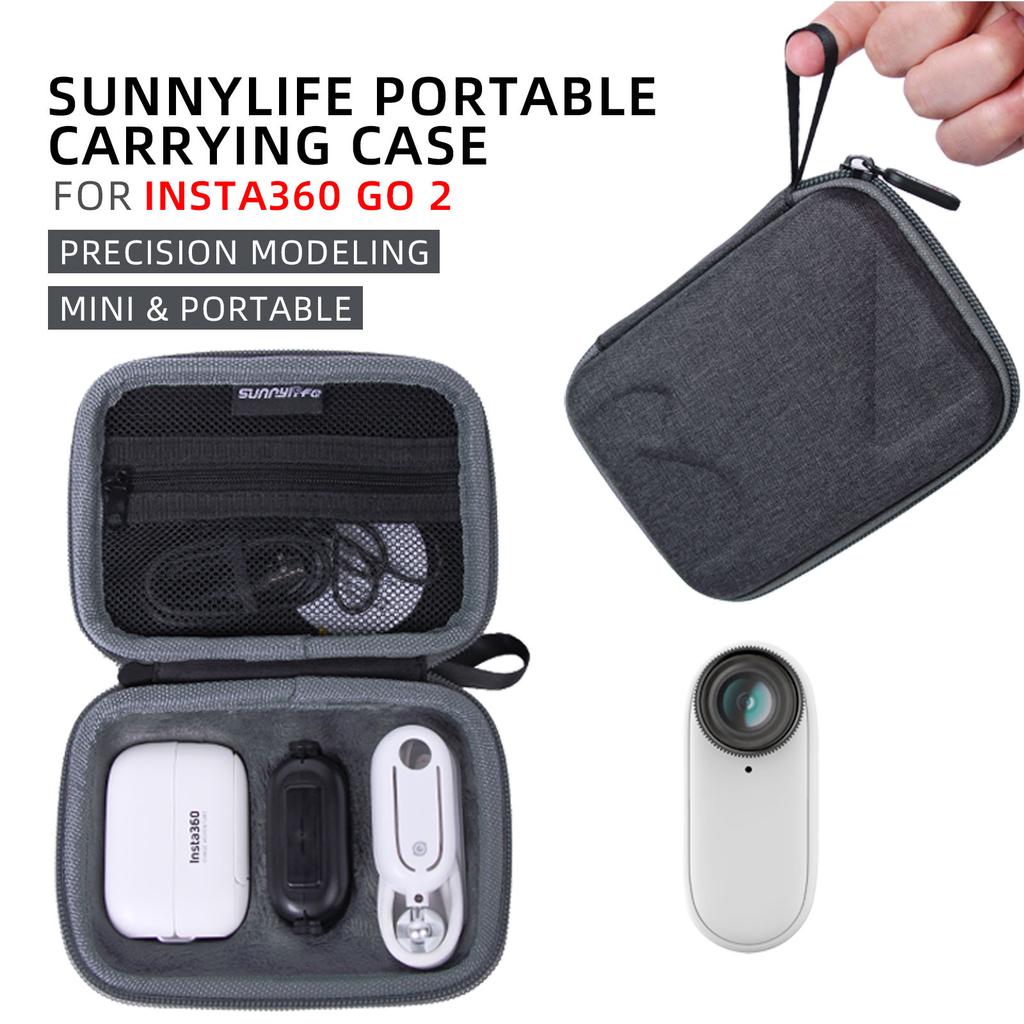 ULTECHNOVO Portable Camera Bag Camera Travel Case Compatible Camera Storage Bag for Insta 360 GO 2 ULTECHNOVO Portable Camera Bag Camera Travel Case Compatible Camera Storage Bag for Insta 360 GO 2
