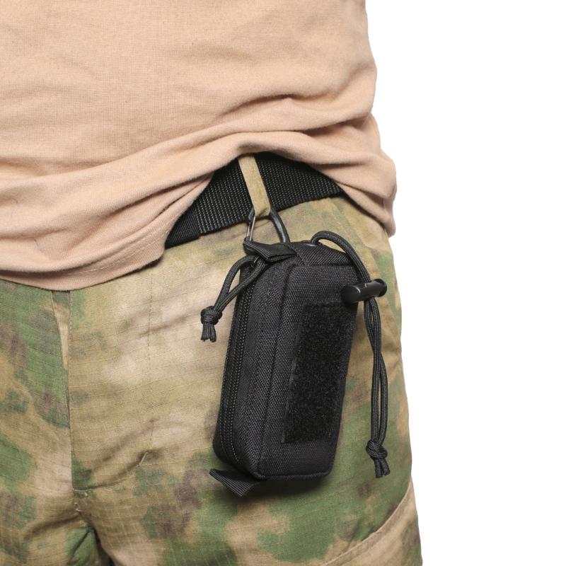 Taktische Tasche Holster Tasche Leichte Hüfttasche Utility Münzgeldbörse Halter