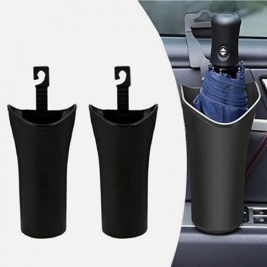 Car Umbrella Holder Hanger Organizer Box Storage Bag Hook Clip Car Accessories