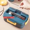 maxcook Large Capacity Plastic Divided Lunch Box