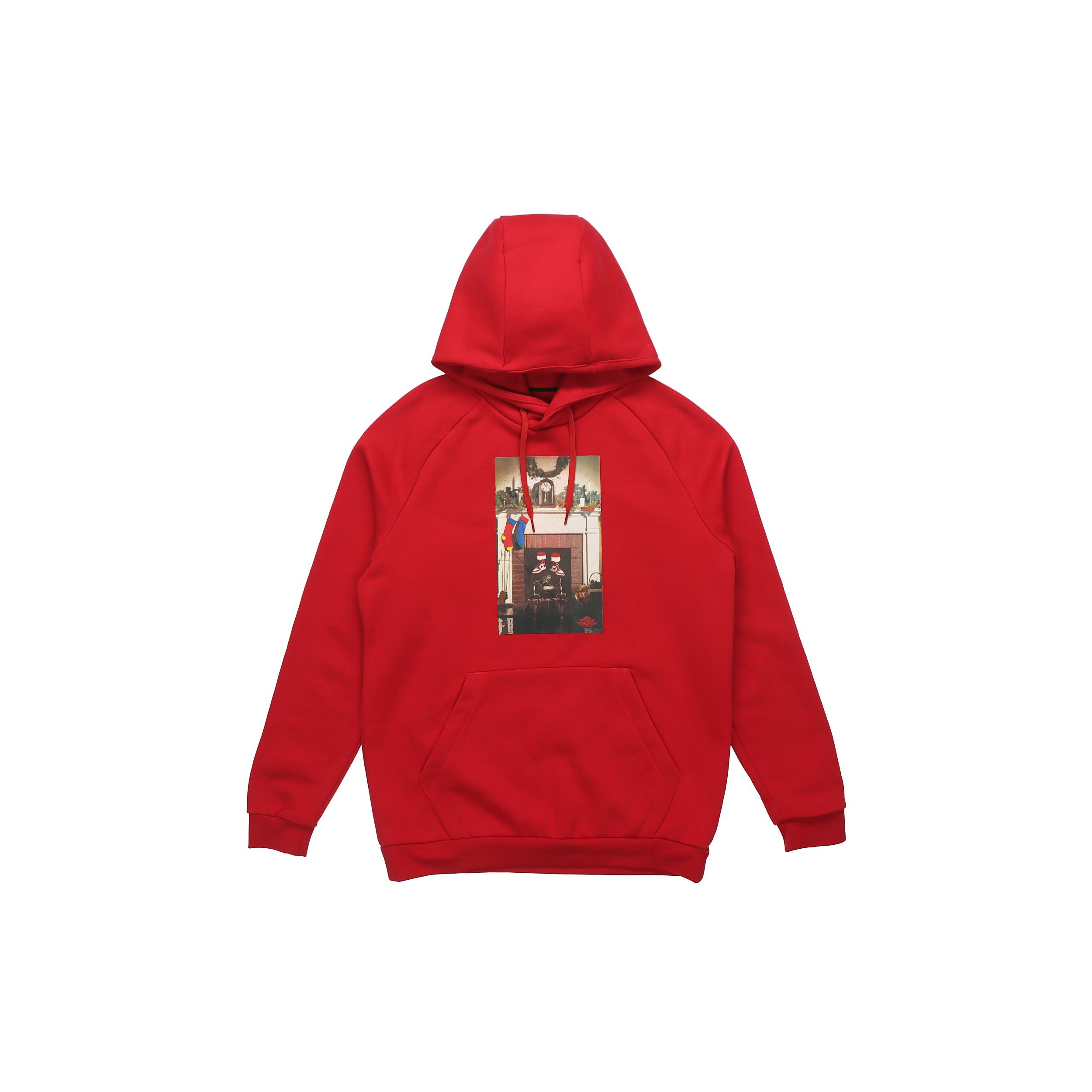 

Мужская толстовка с капюшоном Jordan Jumpman Chimney из флиса, красная CT4886-687 L