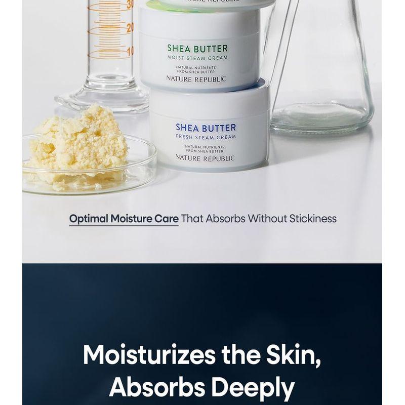 Nature Republic Shea Butter Steam Cream - 3 Types