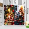 Cartoon-Handyhülle mit Weihnachtsmotiv, Nikolaus, für OPPO Reno 13 12 F 11 10 ProPlus A58 A98 A79 Find X5 X3 Lite X8 X7, Weiche Hülle