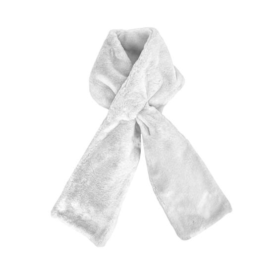 Cachecol com Zíper Invisível Cor Sólida Macio Confortável Quente Unissex Cachecol de Inverno Bolsos para Carteiras Celulares Cachecol de Passar com Pelo Sintético