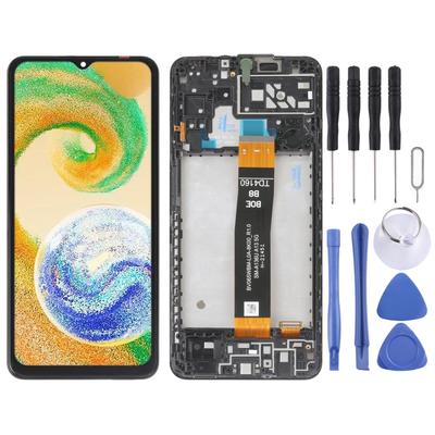 LCD Screen For Samsung Galaxy A04s SM-A047 Digitizer Full Assembly with Frame